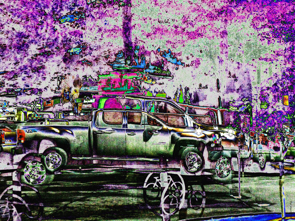 Purple Car-Joe Artist